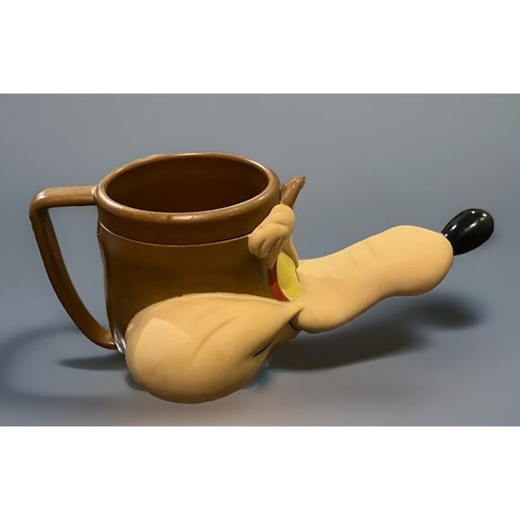 Set Of 2 VTG Looney Tunes Wile E. Coyote 3D Mug Cup 1992 Warner Bros -Includes 2 - Picture 5 of 10